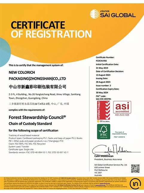 fsc certification
