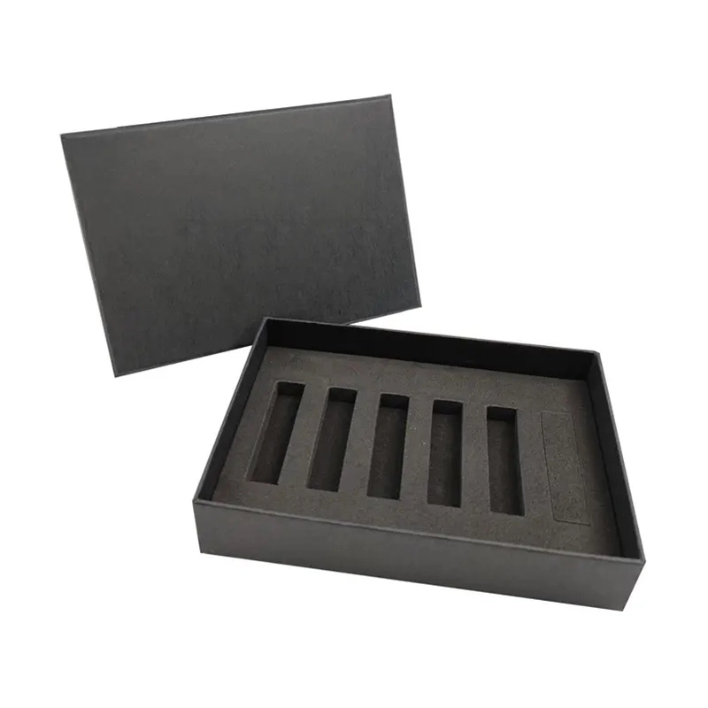 Custom Logo Black Gift Box