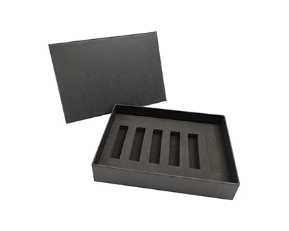 Custom Logo Black Gift Box